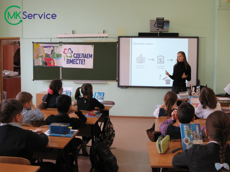 Мастер-класс по экологии в Лицее 1367